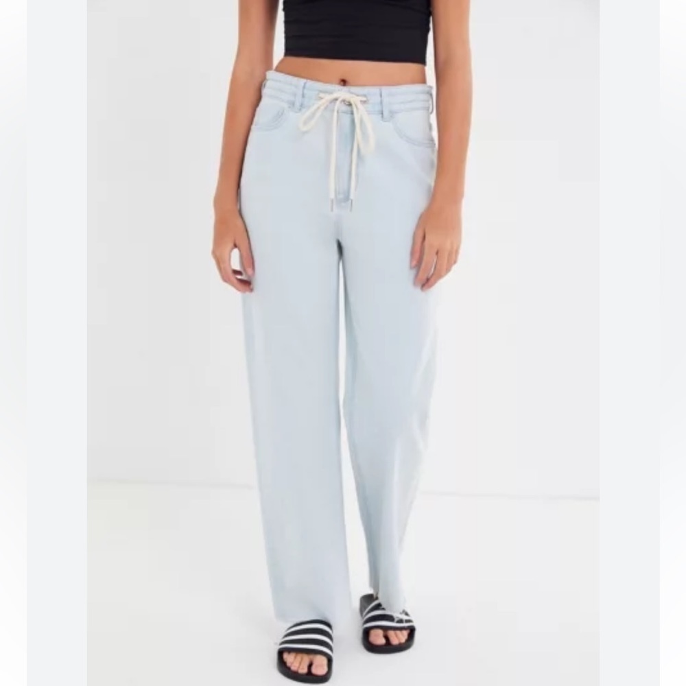 BDG Emerie Drawstring‎ High Rise Wide Leg Jeans size 26